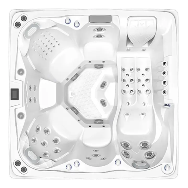 santorini hot tub by spa ease